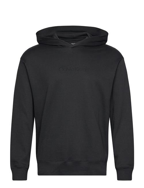 Se Calvin Klein L/S Hoodie Calvin Klein Black ved Booztlet