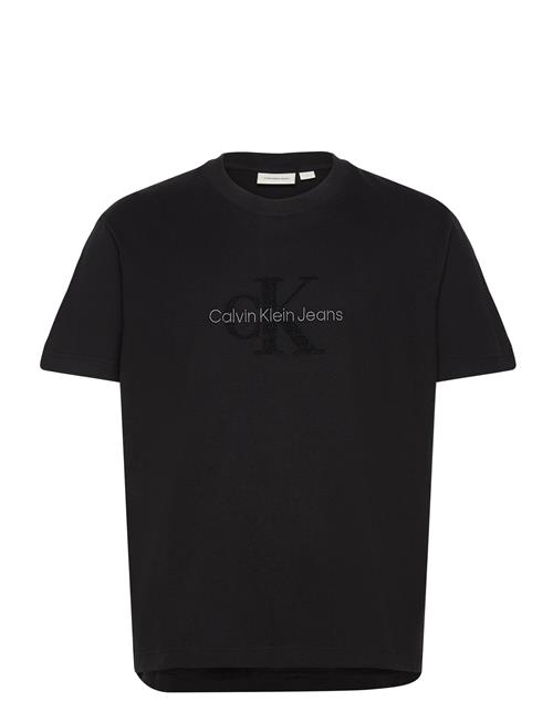 Calvin Klein Jeans Chenille Monologo Tee Calvin Klein Jeans Black