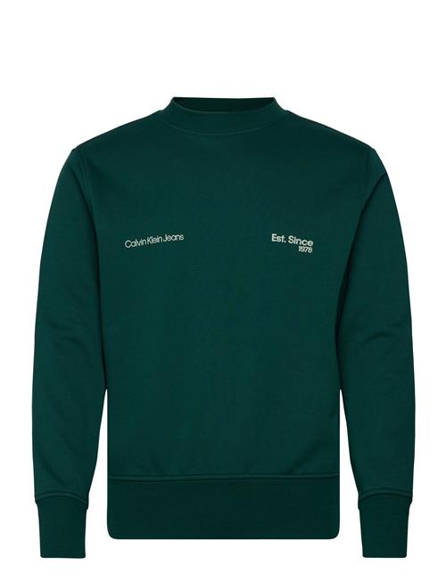 Calvin Klein 1978 Crew Neck Calvin Klein Jeans Green