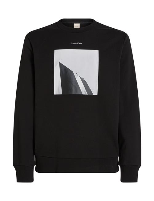 Calvin Klein City Photo Print Sweatshirt Calvin Klein Black