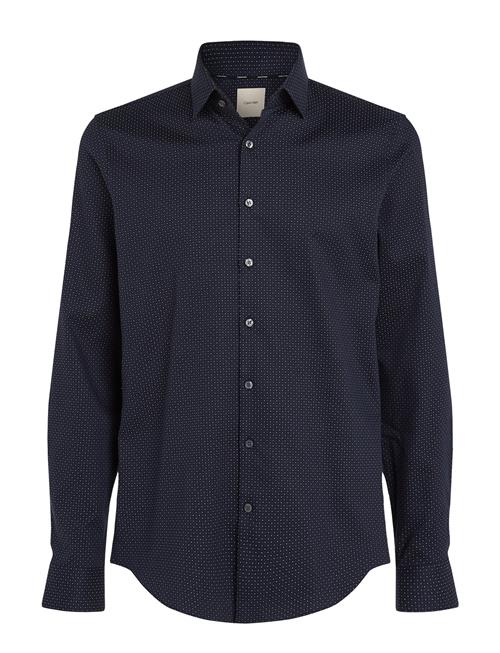 Calvin Klein Ed Micro Dot Slim Shirt Calvin Klein Navy