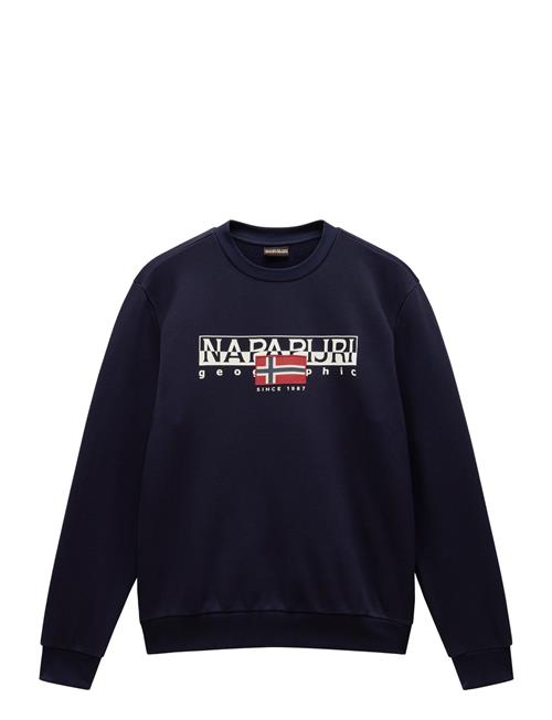 Se Napapijri Aylmer Winter Sweatshirt Napapijri Navy ved Booztlet