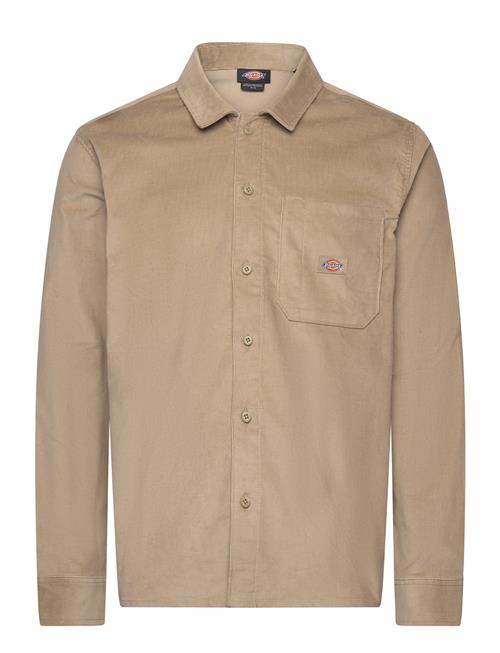 Corduroy Shirt Ls Dickies Beige