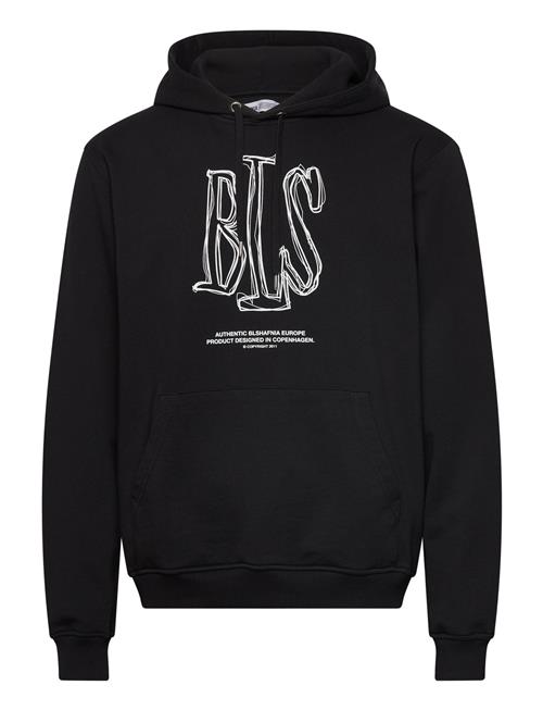 Se BLS Hafnia Handwritten Capital Hoodie BLS Hafnia Black ved Booztlet