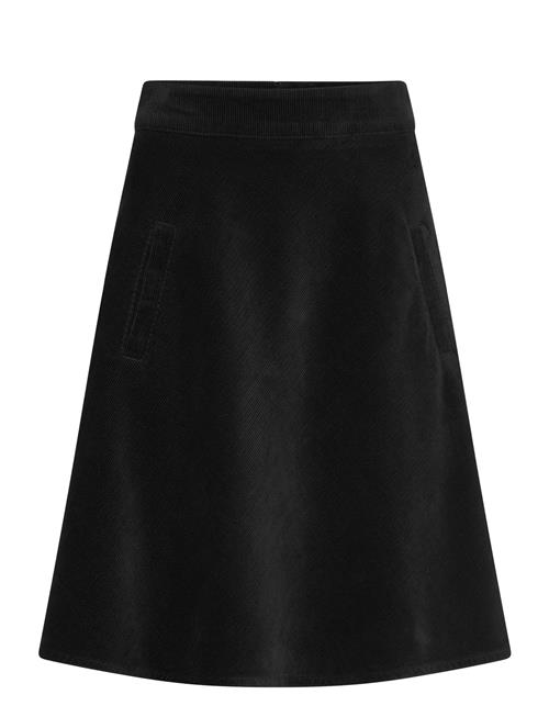 Mads Nørgaard Mini Cord Stelly Skirt Mads Nørgaard Black