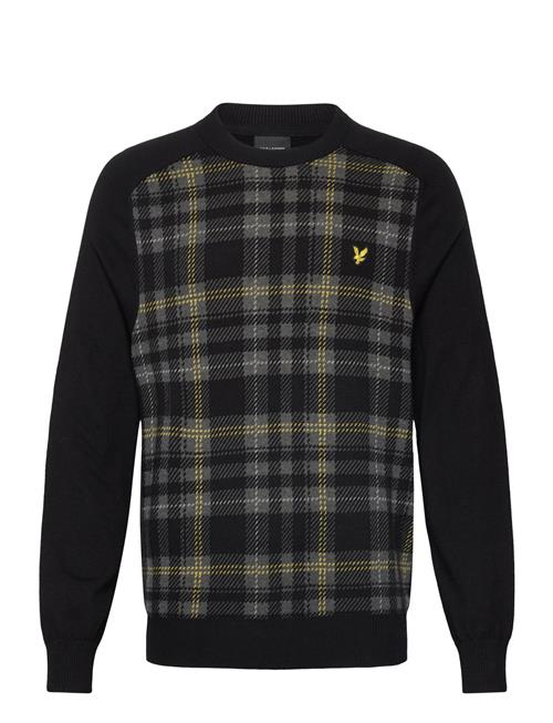 Se Lyle & Scott Lyle And Scott Tartan Jumper Lyle & Scott Black ved Booztlet