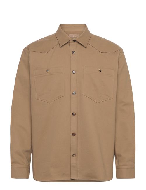 Rue de Tokyo Samwell Solid Flannel Rue De Tokyo Beige