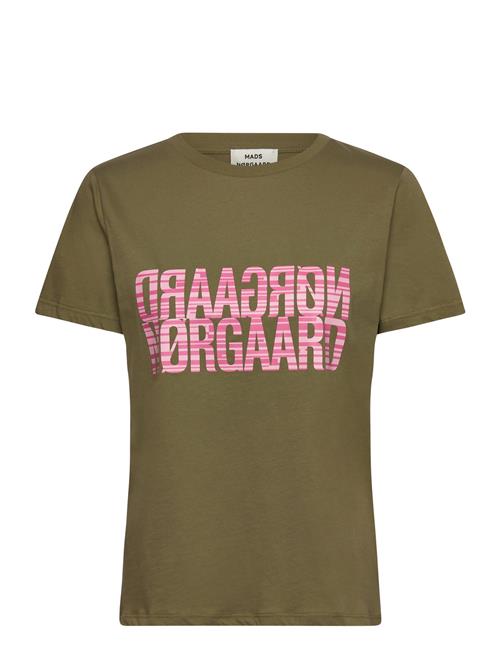 Mads Nørgaard Single Organic Trenda P Tee Mads Nørgaard Green