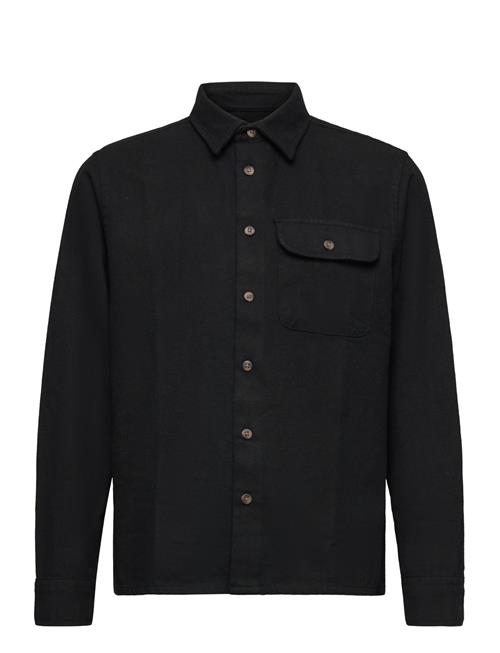 Jack & Jones Jjdarren Flannel Check Overshirt Ls Jnr Jack & J S Black