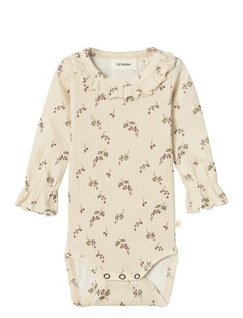 Lil'Atelier Nbfgio Bia Ls Slim Body Lil Lil'Atelier Patterned