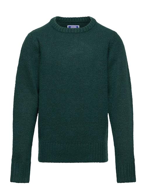 Se Jack & Jones Jorollie Knit Crew Neck Jnr Jack & J S Green ved Booztlet