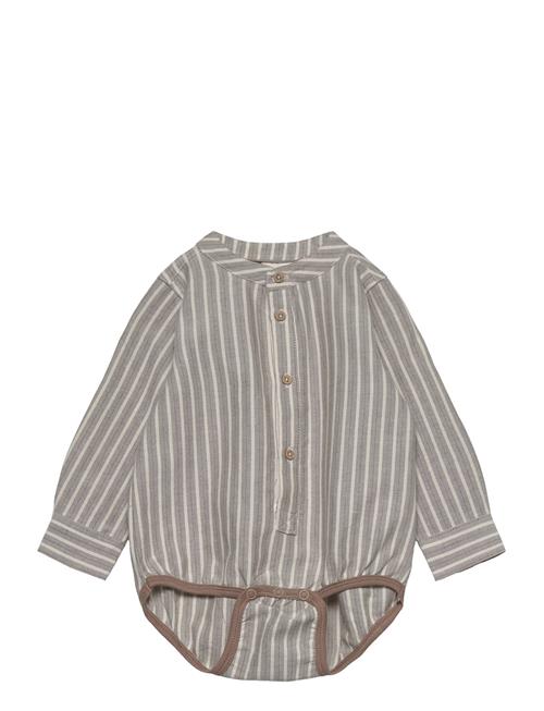 Minymo Body Ls Y/D Minymo Brown