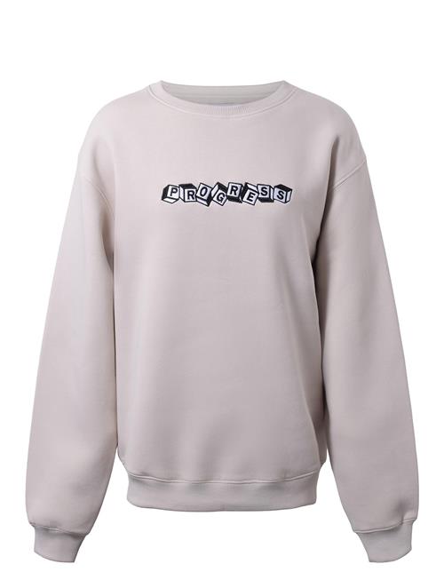 Hound Crew Neck W/Print Hound Beige