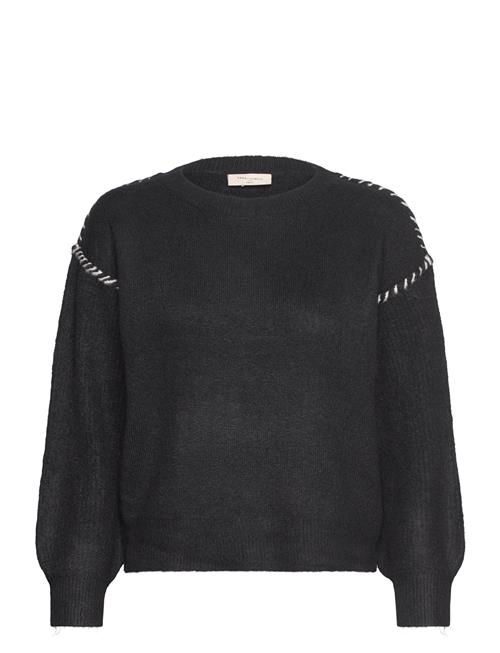 FREE/QUENT Fqkinlock-Pullover FREE/QUENT Black