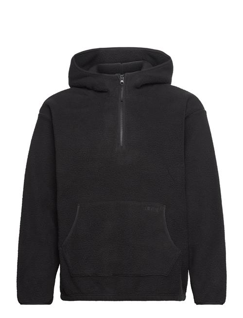 Se LEVI´S Men Hooded Sherpa Pullover Jet Bla LEVI´S Men Black ved Booztlet