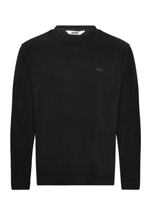 Rains Addis Fleece Crewneck Rains Black