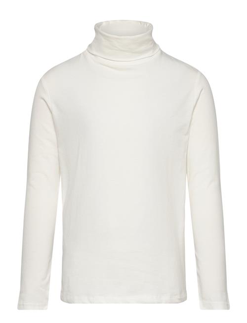 Mango Turtleneck Long-Sleeved T-Shirt Mango White