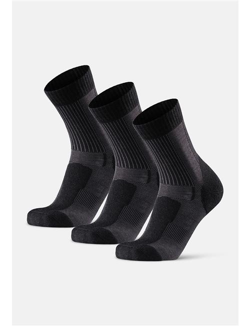 Danish Endurance Hiking Light Socks 3-Pack Danish Endurance Black