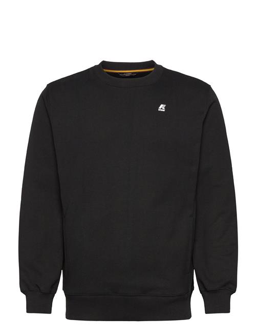 Se K-Way French Terry Fleece Crewneck Pullover K-Way Black ved Booztlet