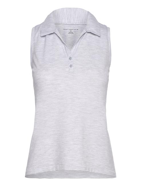 Featherweight Active Sl Polo TravisMathew Grey