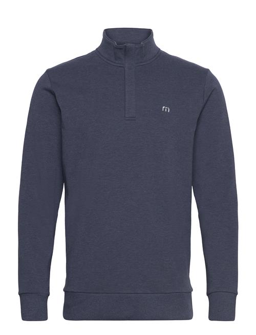 Cloud Quarter Zip 2. Travis Mathew Navy