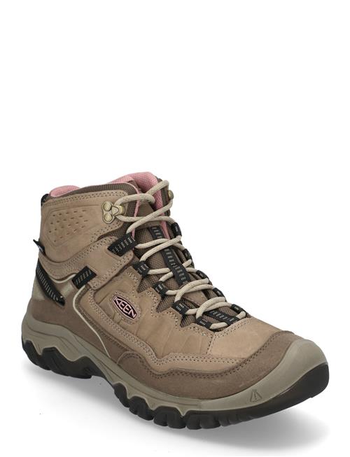 Se KEEN Ke Targhee Iv Mid Wp W-Brindle-Nostalg KEEN Brown ved Booztlet