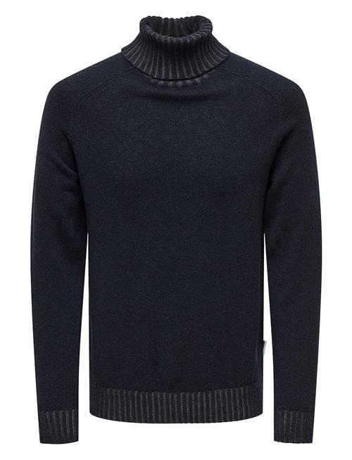 ONLY & SONS Onseddy Reg 7 Wool Roll Knit ONLY & SONS Navy