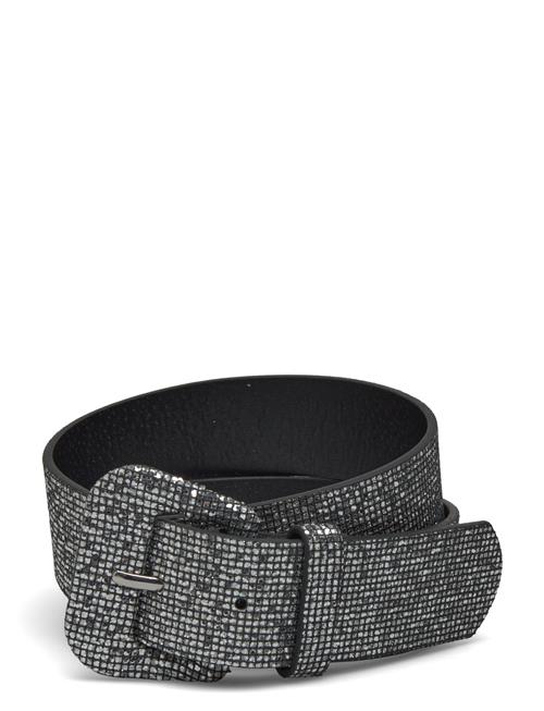 Pieces Pcrimmi Glitter Waist Belt Pieces Silver