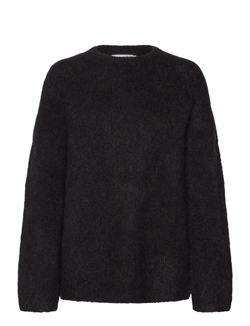 Selected Femme Slfgabella Ls Knit O-Neck Camp Selected Femme Black