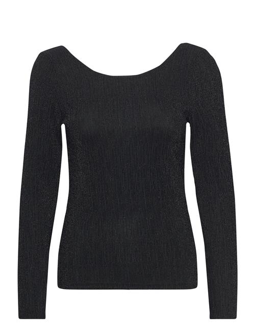 Slfanita Ls Low Back Top Selected Black