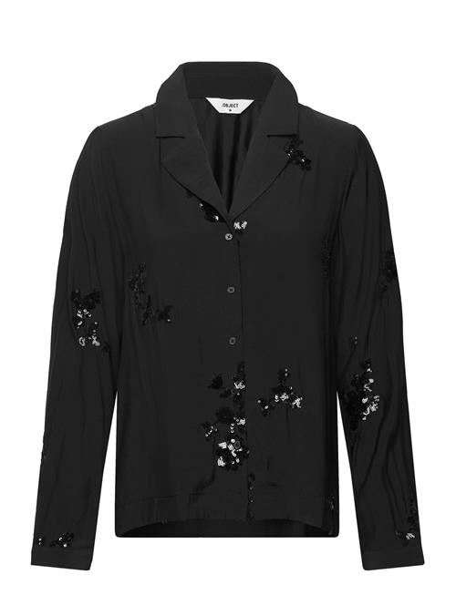 Object Objsim Re L/S Shirt 136 Object Black