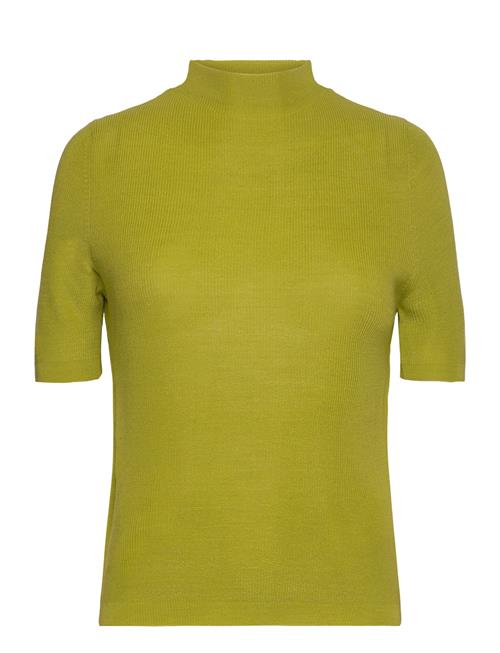 Se Ivo Nikkolo Viscose-Blend Knit Top, Kibri Ivo Nikkolo Green ved Booztlet