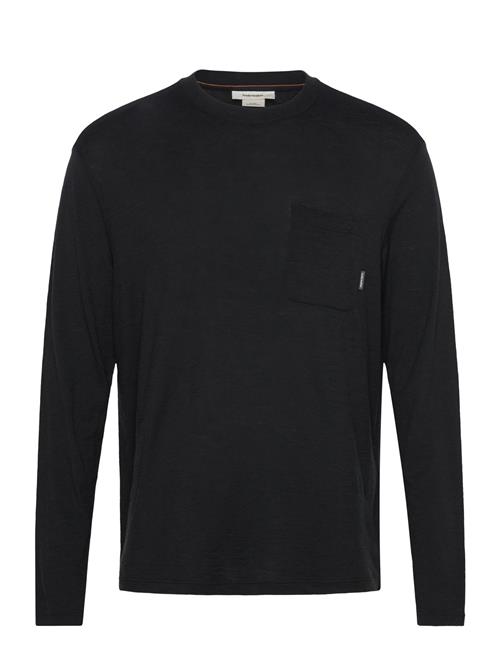 Icebreaker M Mer Tech Lite Iii Ls Relaxed Pocket Te Icebreaker Black