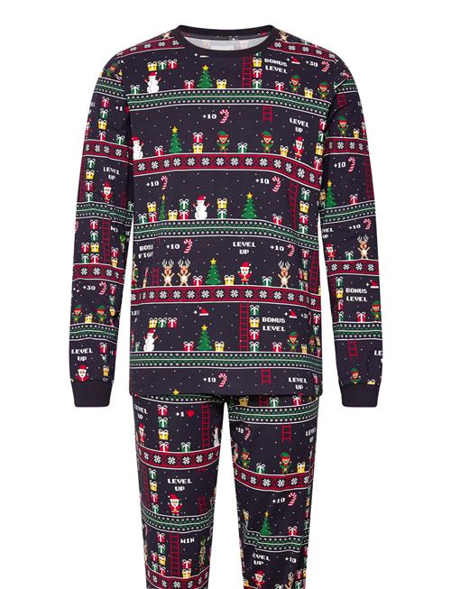 Christmas Sweats Vintage Gaming Pyjamas Christmas Sweats Navy