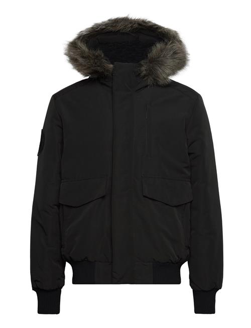 Superdry Everest Hooded Puffer Bomber Superdry Black