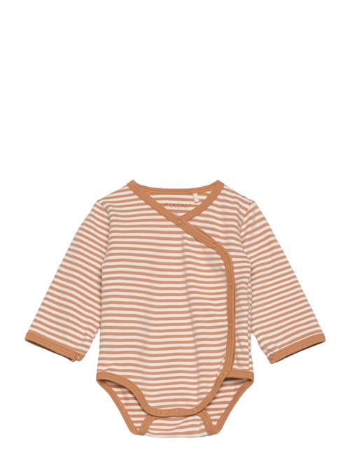 Fixoni Wrap Body Ls Y/D Stripe Fixoni Orange