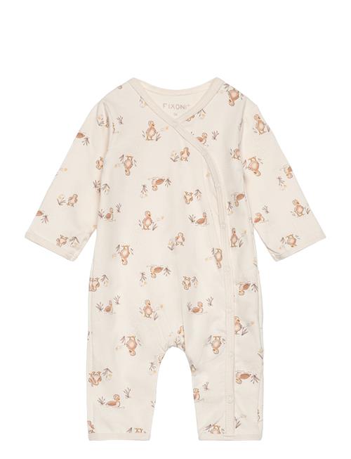 Fixoni Jumpsuit Aop Fixoni Beige