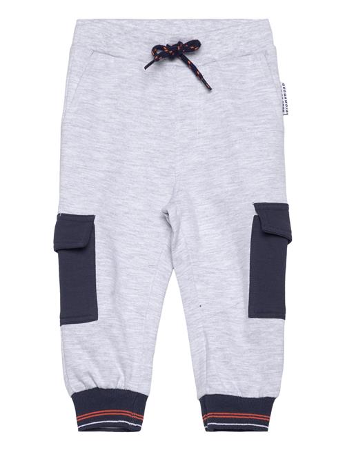 Geggamoja College Cargo Trousers Grey Mel Geggamoja Grey