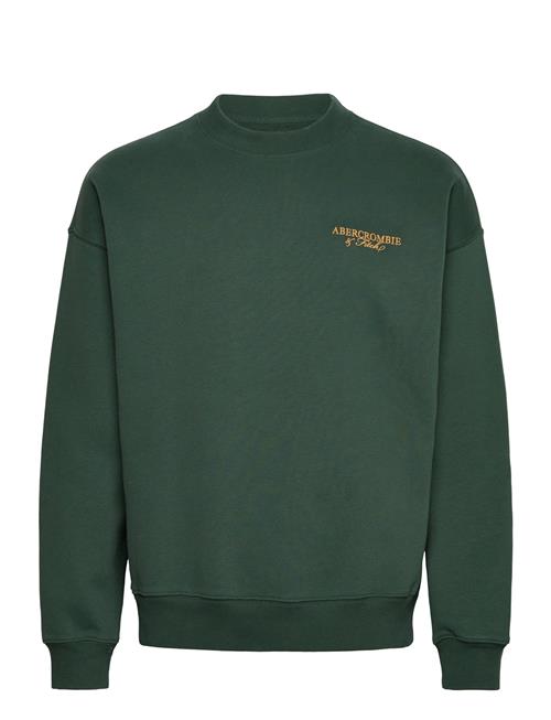 Se Abercrombie & Fitch Anf Mens Sweatshirts Abercrombie & Fitch Green ved Booztlet