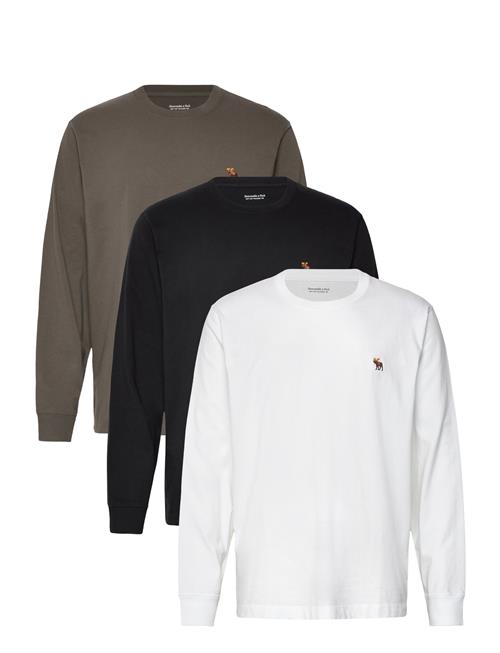 Se Abercrombie & Fitch Anf Mens Knits Abercrombie & Fitch White ved Booztlet