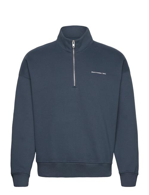 Abercrombie & Fitch Anf Mens Sweatshirts Abercrombie & Fitch Navy