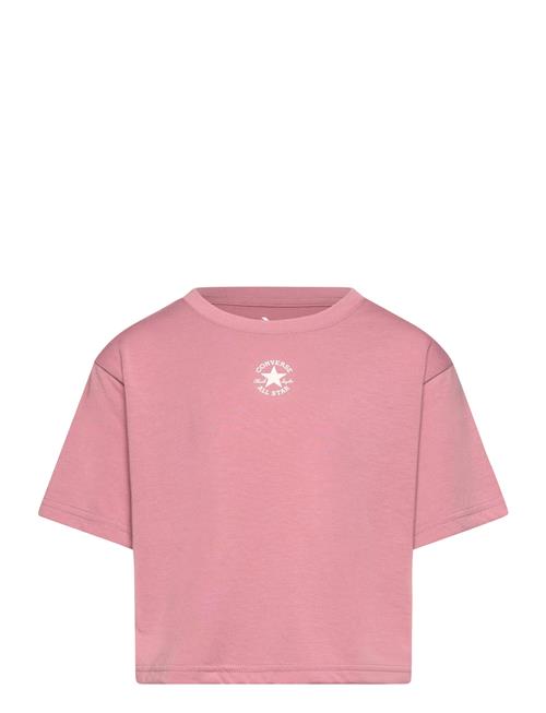 Se Converse Kt-S/S Knit Top Converse Pink ved Booztlet