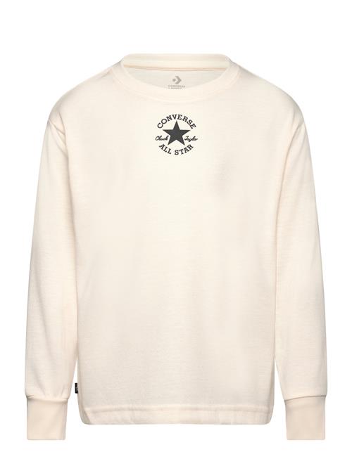 Converse Lk-L/S Knit Top Converse Cream