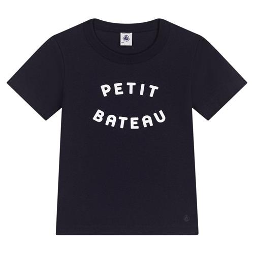 Petit Bateau Logo T-shirt Navyblå | Marine blå | 10 years