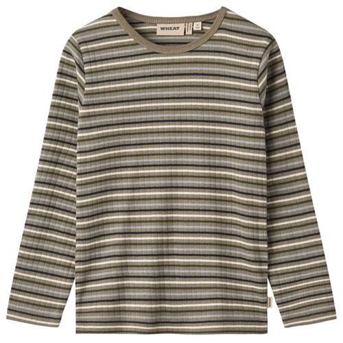 Wheat T-Shirt L/S Stig-0181 multi stripe |  | 104 cm