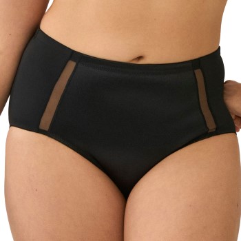 NATURANA Trusser Curve Hugger High Waist Brief Sort polyamid 42 Dame