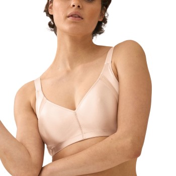 NATURANA Bh Curve Hugger Soft Bra Beige polyamid B 75 Dame