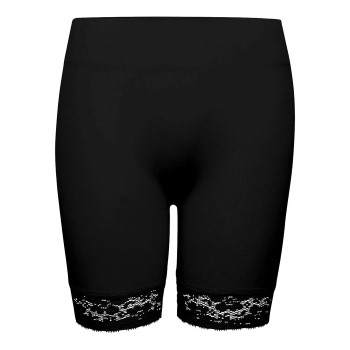 Decoy Hotpants With Lace Sort M/L Dame