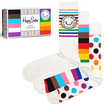 Happy socks Strømper 3P Pride Socks Gift Set Flerfarvet bomuld Str 41/46