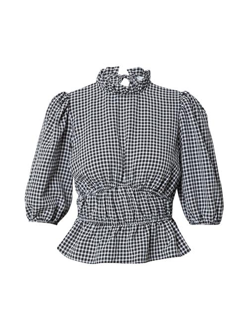 Dorothy Perkins Bluse  grå / sort / hvid